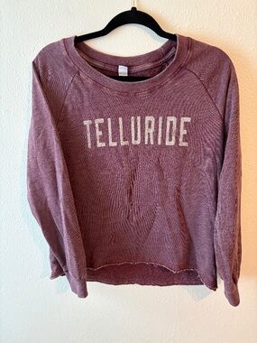 Cute mauvey pink pullover sweater